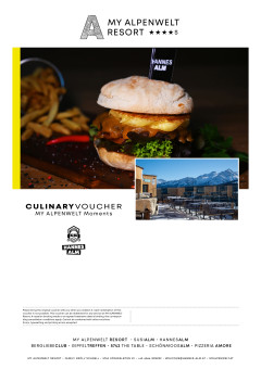 Voucher for the Restaurant in the Hannes Alm